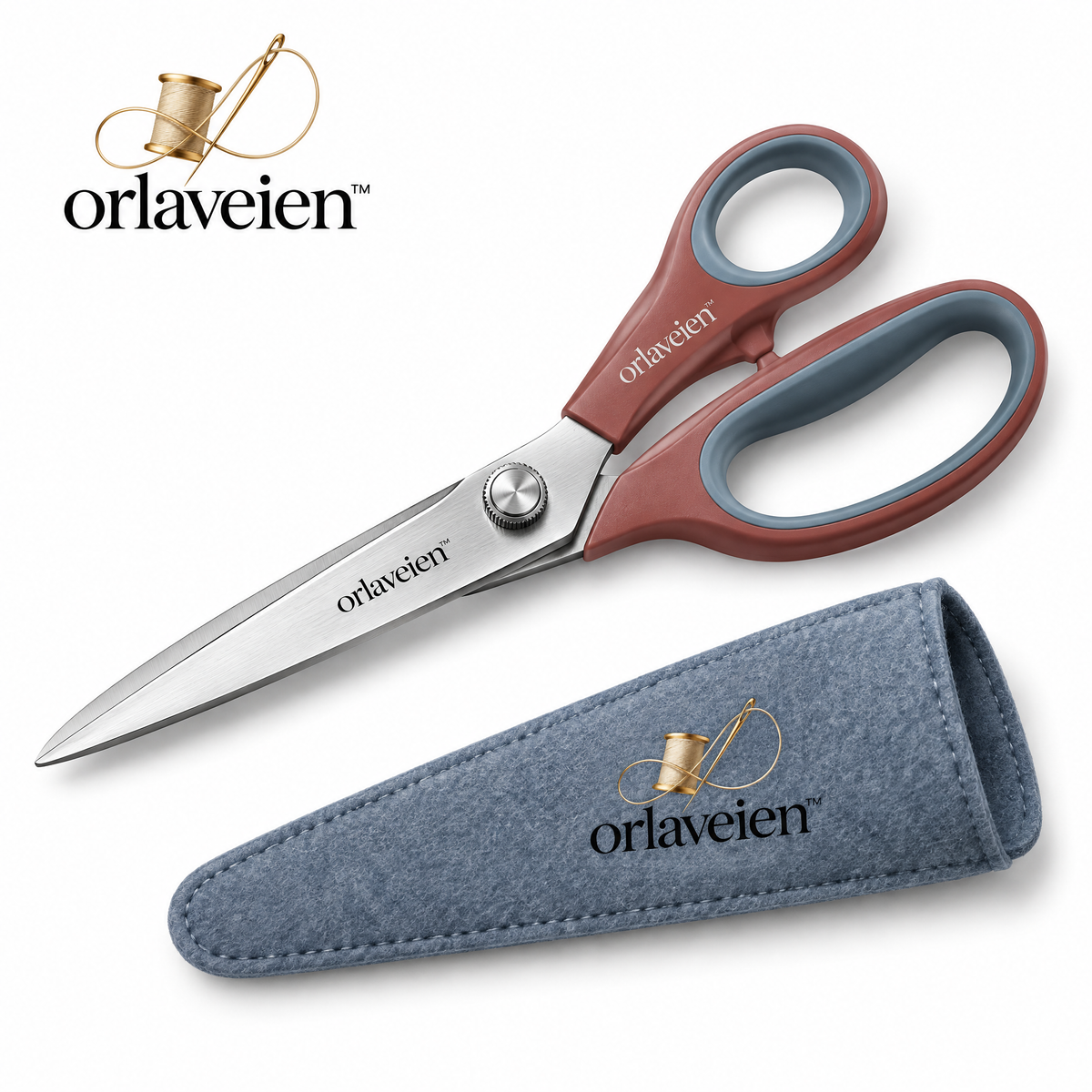 orlaveien™ Professional Fabric Shears — white background product view