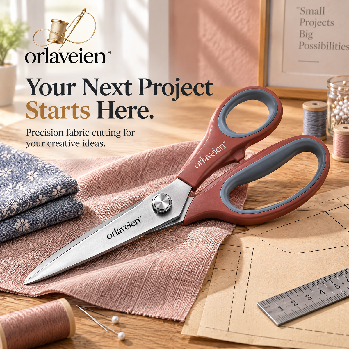 orlaveien™ Professional Fabric Shears — product view 3