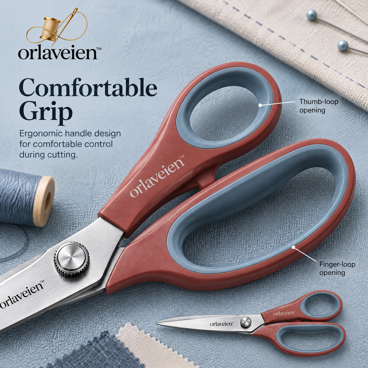 orlaveien™ Professional Fabric Shears — product view 4