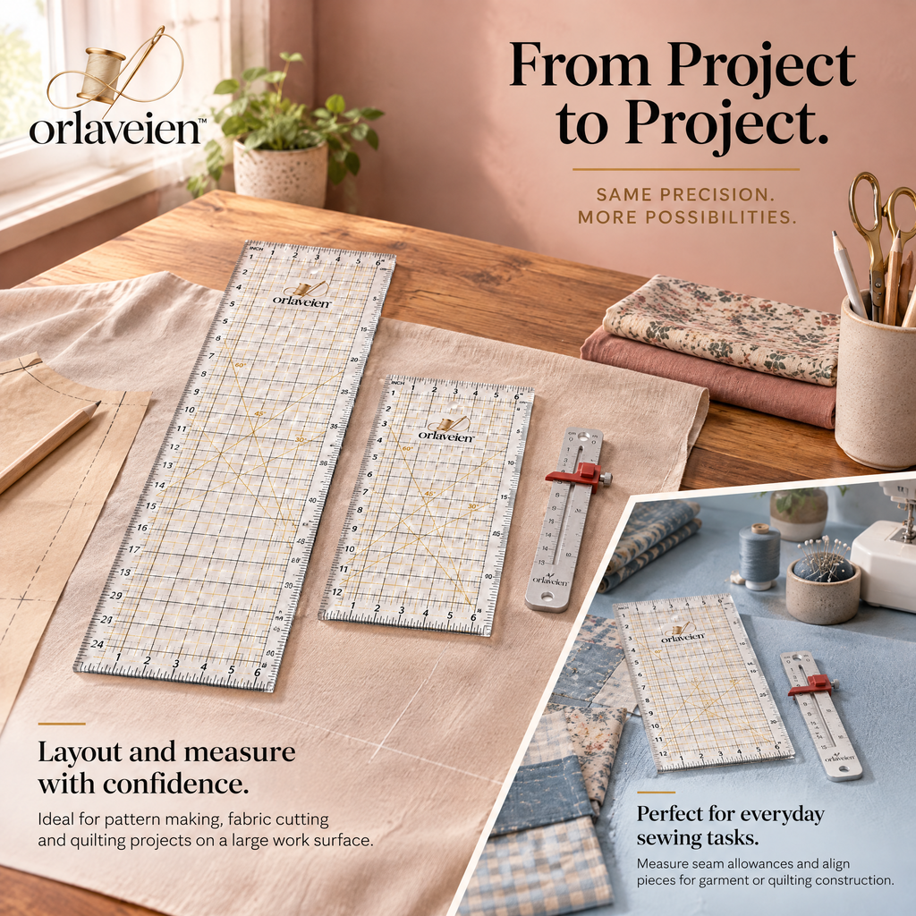 orlaveien™ Quilting Ruler & Measuring Set — product view 7