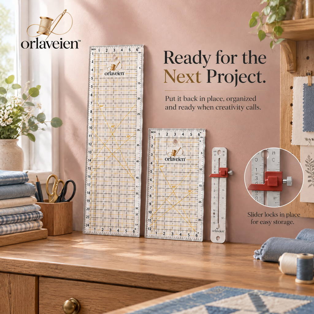 orlaveien™ Quilting Ruler & Measuring Set — product view 10