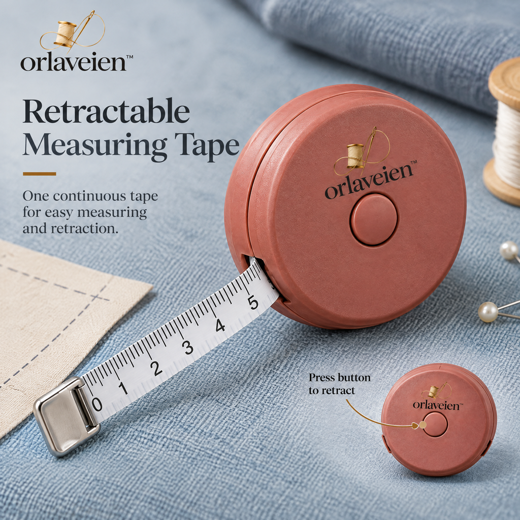 orlaveien™ Retractable Sewing Measuring Tape Set — product view 4