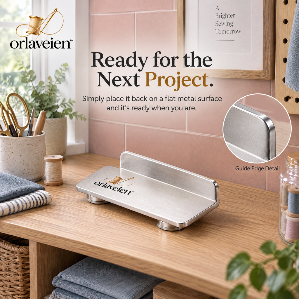 orlaveien™ Magnetic Sewing Machine Seam Guide — product view 10