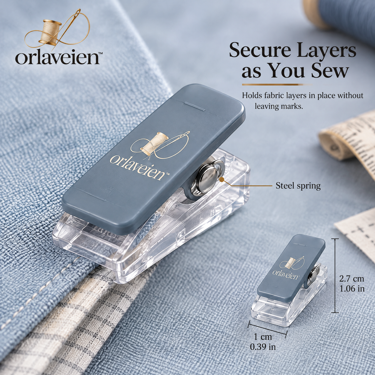 orlaveien™ Quilting Fabric Clipping Set — product view 4