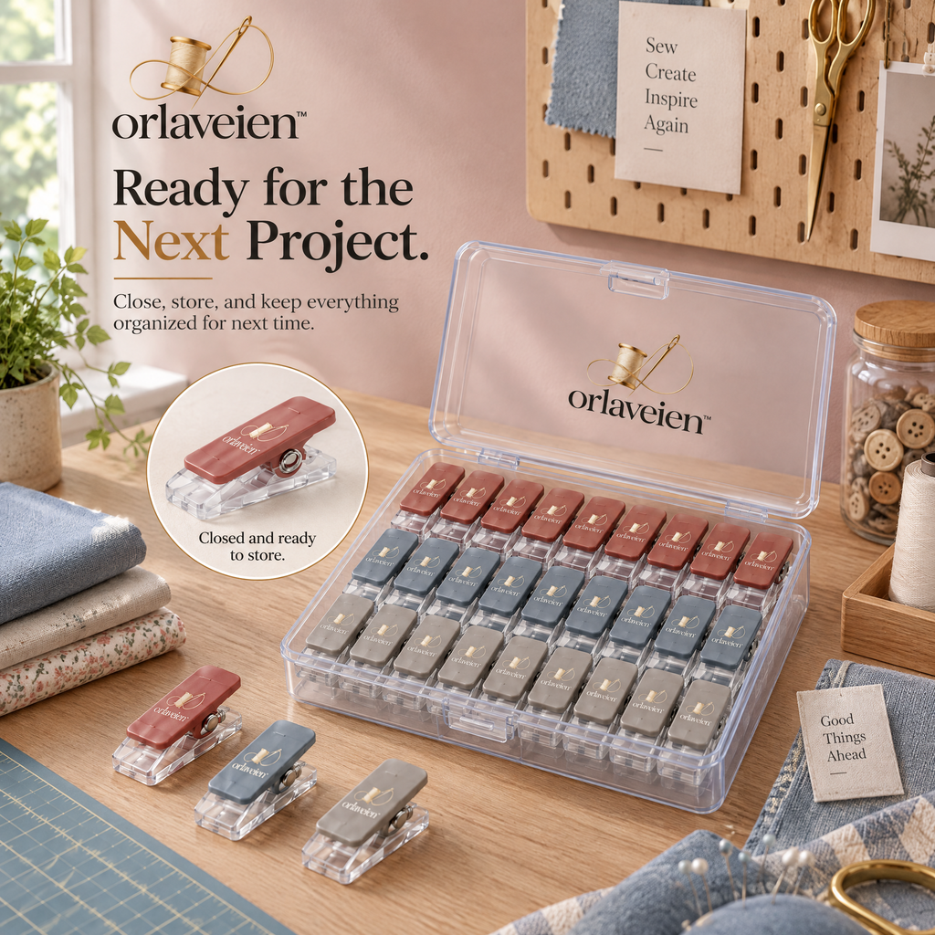 orlaveien™ Quilting Fabric Clipping Set — product view 10
