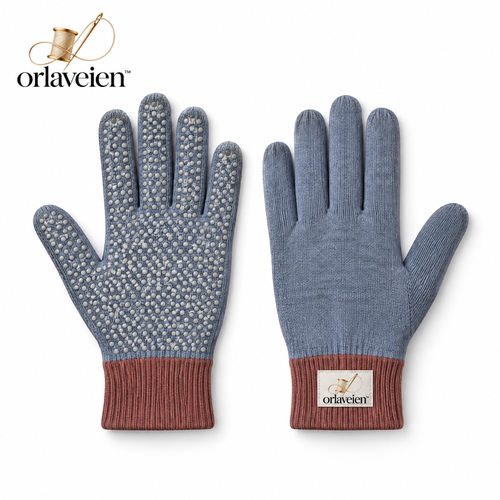 orlaveien™ Ergonomic Quilting Grip Gloves — white background product view