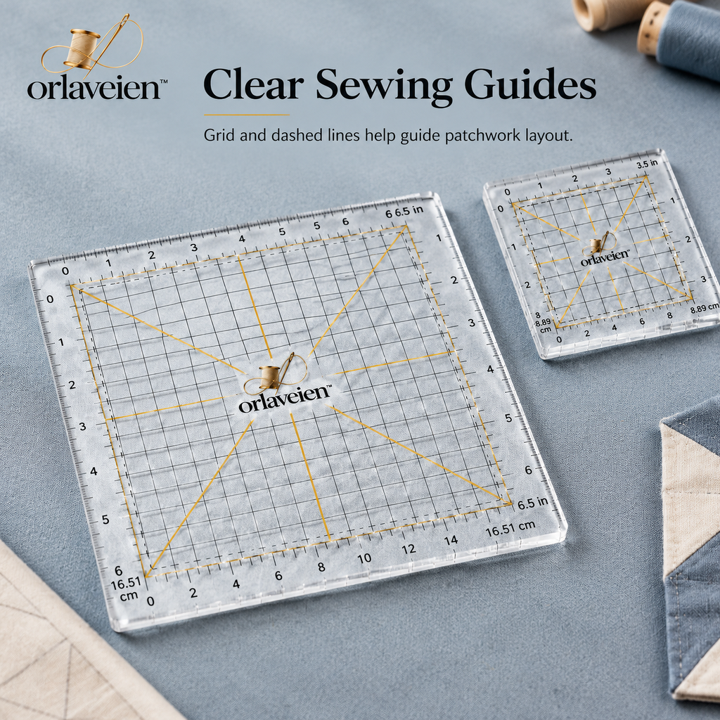 orlaveien™ Patchwork Template Ruler Set — product view 4