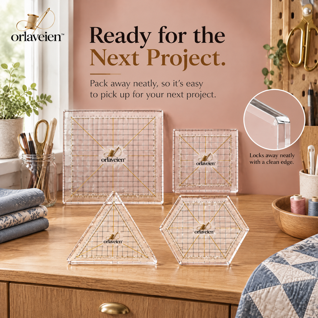 orlaveien™ Patchwork Template Ruler Set — product view 10