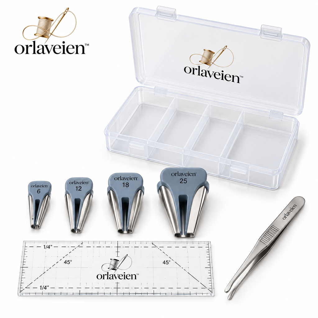 orlaveien™ Quilt Binding Tool & Folding Set — white background product view